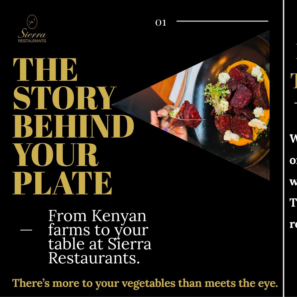 The Story Behind Your Plate — Sierra Restaurants